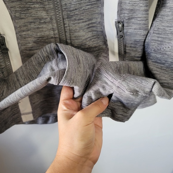 Lululemon Define Jacket Wee Are From Space Coal Fossil / White size 6 - Picture 7 of 8
